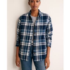 J Crew Flannel Shirt Jacket NWT